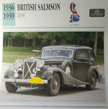 British Salmson Car Picture