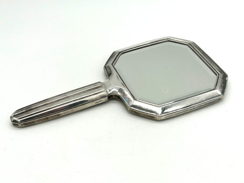 Toller versilberter art deco - versilberter,