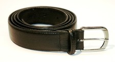 SF Schuchard Friese  Anzug-Gürtel, Leder, schwarz, 97 cm, ca. 2,8 cm breit