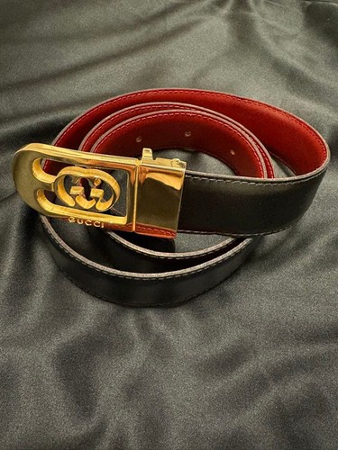 Gucci gebrauchter ledergürtel - gebrauchter,