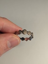 Modeschmuck Ring silberfarben