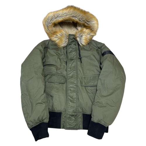 Diesel wattierte bomberjacke - diesel,