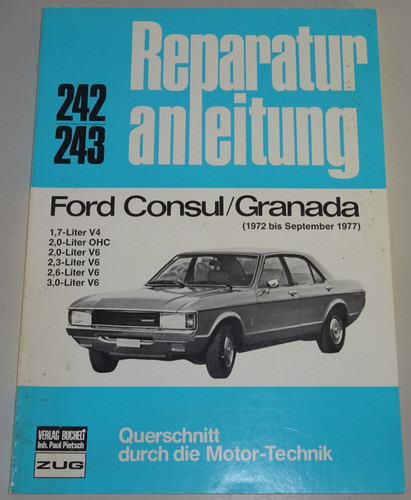 Reparaturanleitung ford consul - ford,
