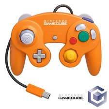 Original Controller Gamepad Spice Orange (DOL-003) für Nintendo GameCube ??✅