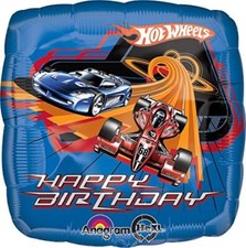 Hot Wheels Racing Happy Birthday Folienballon 18" 45cm XL XtraLife Anagramm