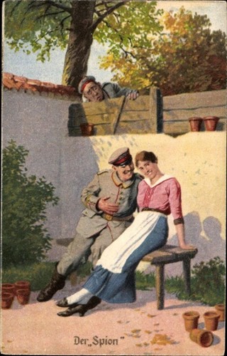 Künstler arthur thiele - 6, ak,
