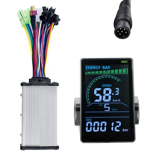 M6c bike lcd - e-bike, 36v