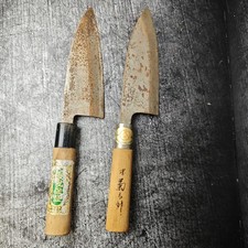 2 X Deba Für Fisch & Geflügel Japanisches Kochmesser Japanese Chef's Knife 392
