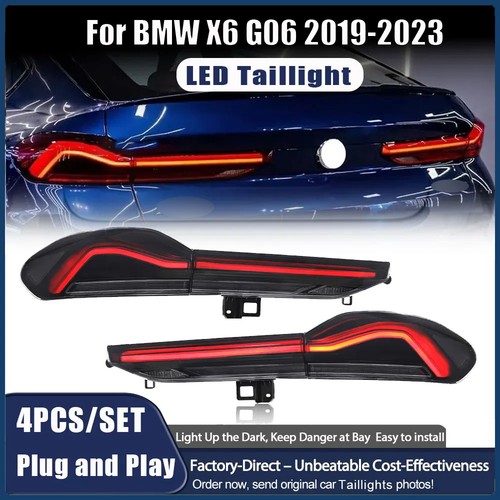 Led rückleuchten schwarz - schwarz, für