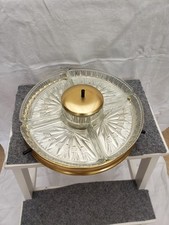 drehbar DDR Tortenplatte 5 Gebäckschalen Menüschalen Servierschalen Glas 