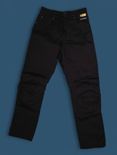 Büse Motoradhose Textil schwarz, Größe S,  Bikerhose mit Knieprotektoren