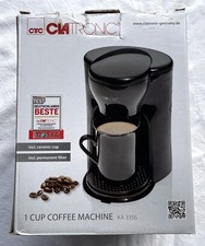 CLARONIC 1-Tassen-Filterkaffeemaschine inkl. Keramiktasse