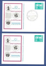 2 DDR-Pr. Ganzsachen 1979