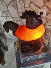 Lampe Gusseisen/ Als HAHN(MIT FUNKTION.shabby Chic  ,Tischlampe .