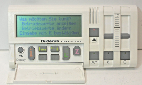 Buderus ecomatic 4000 fmec - buderus, hw