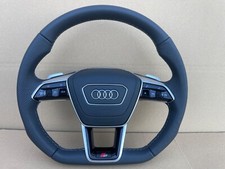 Audi A6 C8 4K S6 A7 S7 ALLROAD S-Line Lenkrad Schaltwippen Abgeflacht NEU!