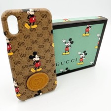 GUCCI x Disney Mickey iPhone X/XS Hülle mit Box GG Logo Disney Collaboration