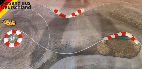 Rennstrecke rennbahn curbs - rennbahn,