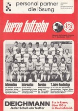 27.07.76 Rot Weiß Essen - Queens Park Rangers FR-Spiel /Saisonausgabe