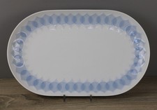 Rosenthal Lotus kobalt blau Servierplatte Fleischplatte ca 33,5 x 20,5 cm TOP