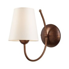 Wohnliche Wandlampe TORI Creme