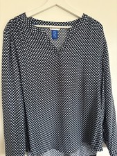 Street One Traum Bluse, Gr.44,Blau gemustert,Super,NP 39,90 Euro