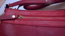Hüftgold Handtasche in Rot