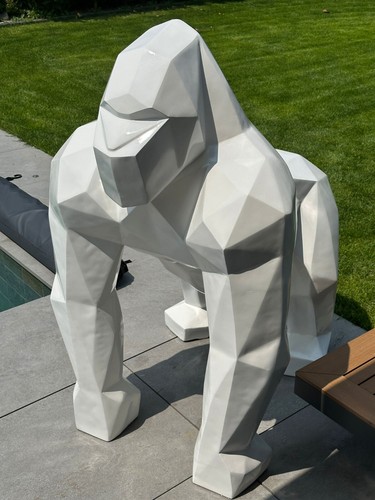 Gorilla polygonal für garten - gorilla,