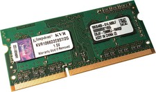 SDRAM SO-DIMM 200-PIN PC3-8500 DDR3 1066 2GB KINGSTON KVR1066D3S8S7/2G