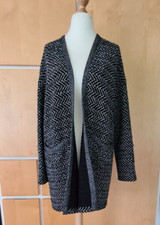 Trixi Schober Jacke schwarz-weiß Gr. 42 - gebraucht