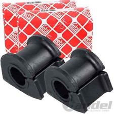2x FEBI STABILISATORLAGER VORDERACHSE LINKS RECHTS passend für VW TRANSPORTER T3