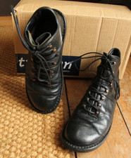 Schnürstiefel Boots Trippen Alpin, schwarz, Gr. 38/39, gebraucht u. gut erhalten