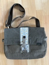Lemonfish Kurriertasche - Umhängetasche - Unikat - Olive