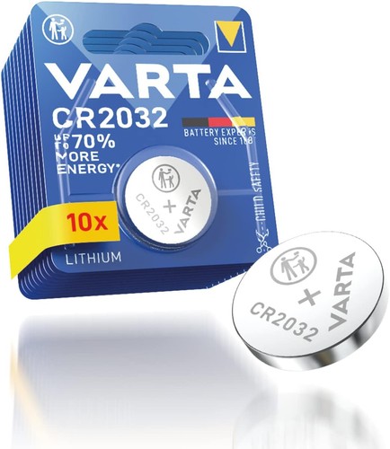 10x varta cr2032 - cr2032, knopfzelle