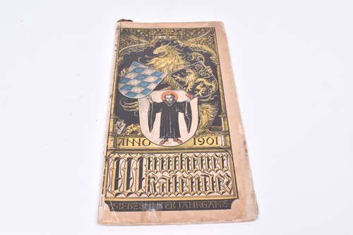 Münchener kalender 1901 - kalender,