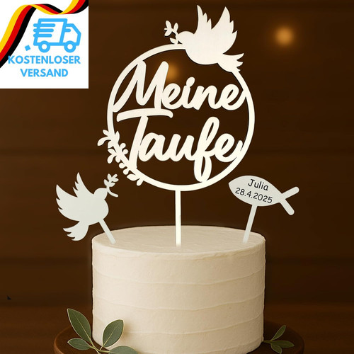 Stück cake topper - topper, taufe