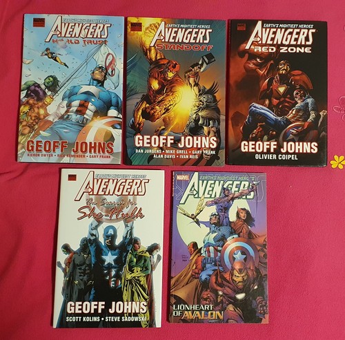 Avengers geoff johns hc - geoff,