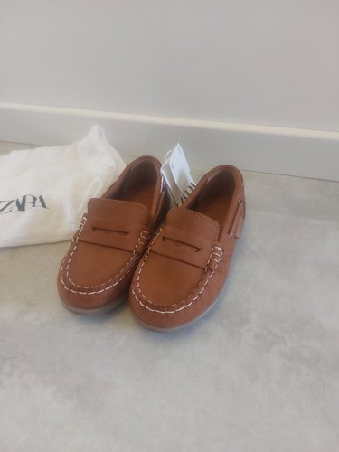Zara leder halbschuhe - zara,