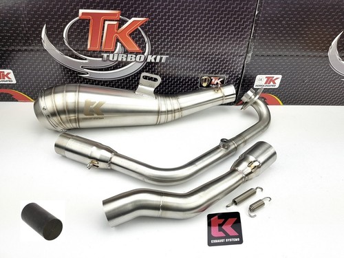 Turbo kit edelstahl auspuff - kit, gp