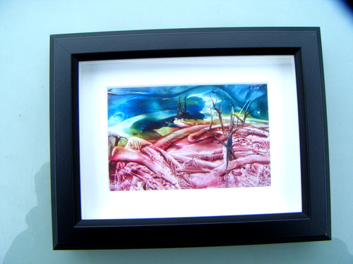 Original encaustic art - encaustic,