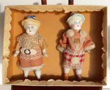 Antike Biskuitporzellanpuppe Hertwig & co,  alles Original im Originalkarton