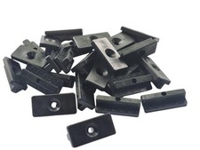 100X WPC Montageclips für