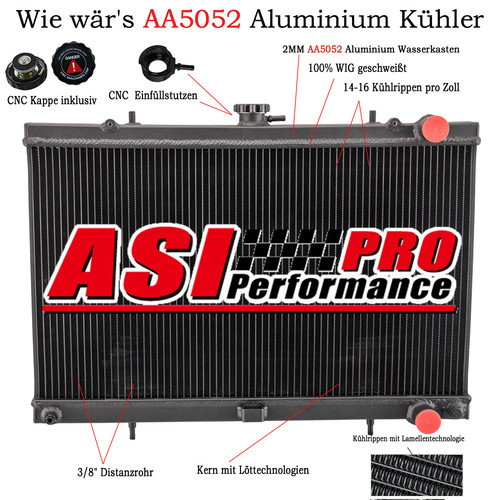 Reihig wasserkühler für - 3,