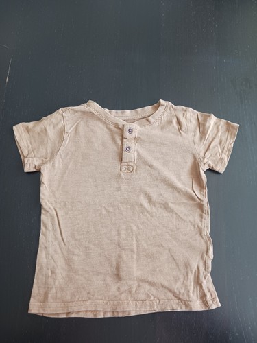 Shirt mit knöpfen braun - t-shirt,