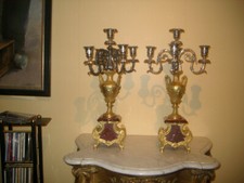 Kerzenleuchter ,Pendulen