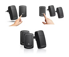 SET Funkgong Türklingel Reichweite Funkklingel 280m Funk Klingel Kabellos QX-001