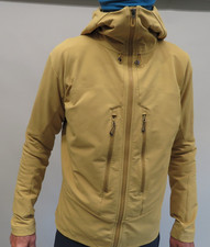 Salomon Outpeak Softshell Kapuzenjacke pastellgelb Gr. L NP 180.-€ Neuwertig !