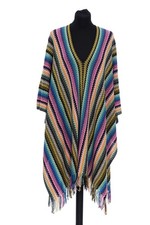 Missoni Poncho PXKFW1D8153 Damen Mantel Mehrfarbig
