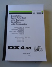 Ersatzteilliste Deutz DX 4.50