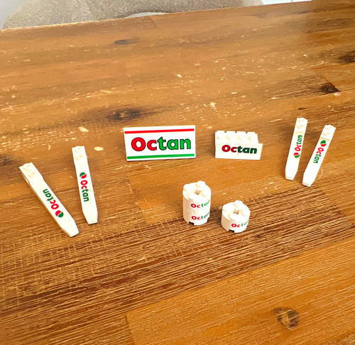 Lego octan bedruckte - octan, teile